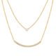 Double Layer Smile Necklace
