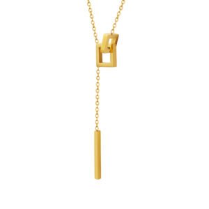 Square Tassel Necklace