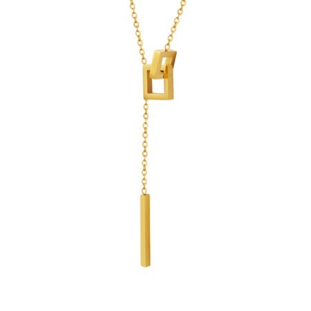 Square Tassel Necklace