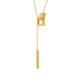Square Tassel Necklace