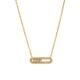 Sliding Stone Necklace