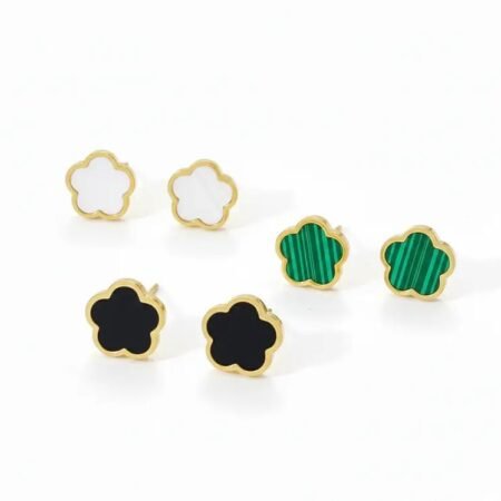 Shell Moon Earrings