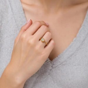 Crystal Round Ring