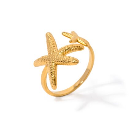 Starfish Open Ring